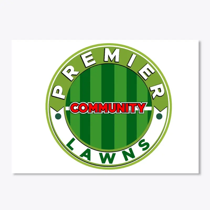 Premier Lawns Community Sticker